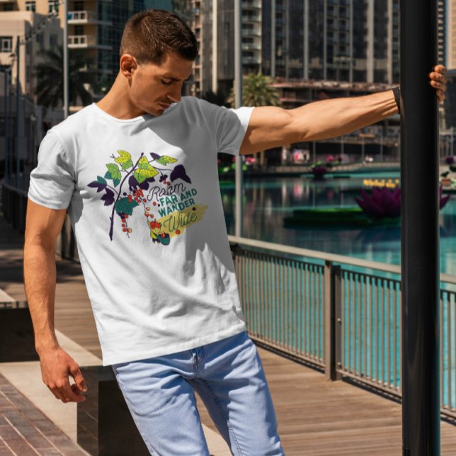 Tiny Girl Collecting Berries In Tree T-Shirt (Creator Uploaded)