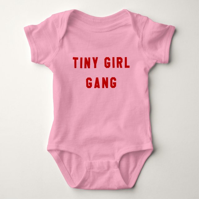 Tiny Girl Gang Baby Bodysuit (Front)