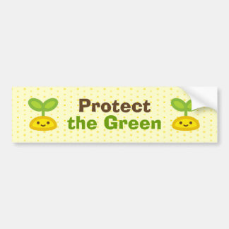 Tiny Green Sprout Bumper Sticker