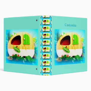 Tiny gypsy caravan casa Thunder_Cove Binder