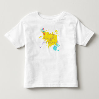 Tiny Hands, Big Colours – My Finger Painting Toddler T-shirt