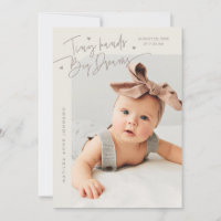 Tiny Hands Big Dreams Script Greige Photo Birth