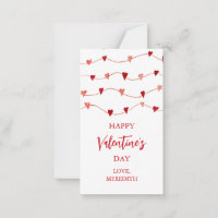Tiny Happy Valentine's Day Kids Classroom