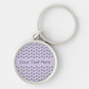 Tiny Hearts custom key chain