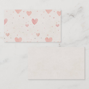 Tiny Hearts Enclosure Card