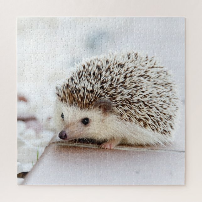 Tiny Hedgehog Jigsaw Puzzle (Vertical)