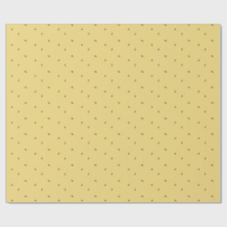 Tiny Honeybees Honey Yellow Apiary Product Wrap  Wrapping Paper