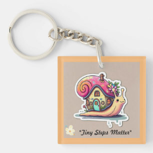 "Tiny House, Big Heart" Keychain