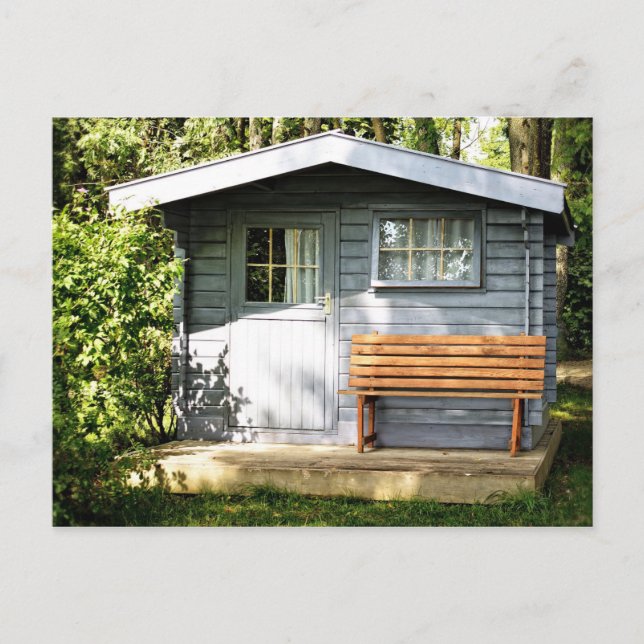 Tiny house cabin postcards (Front)