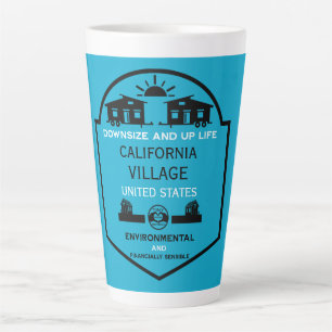 Tiny House Communities Editable Latte Mug