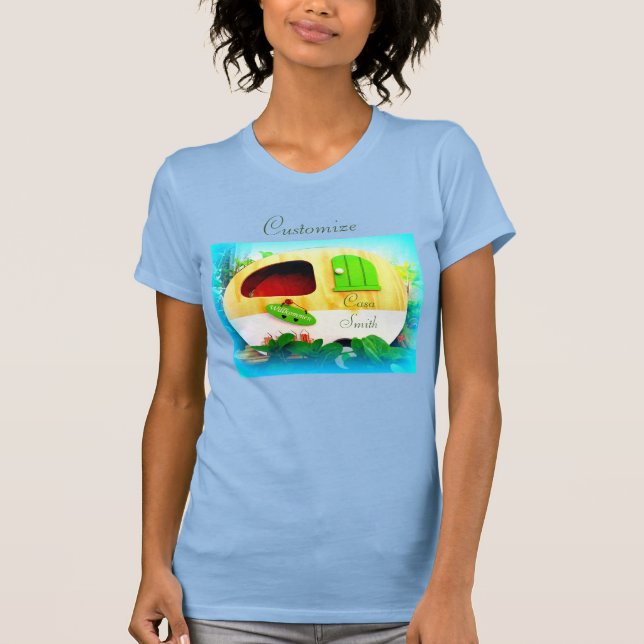 Tiny house gypsy caravan  T-Shirt (Front)