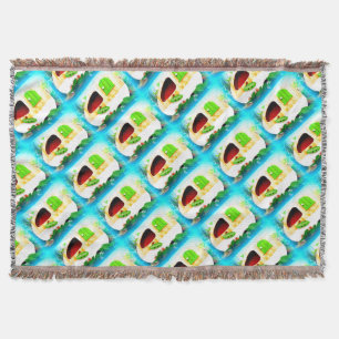 tiny house gypsy caravan throw blanket