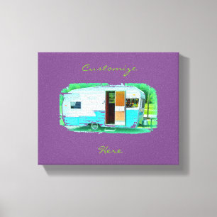 Tiny house gypsy caravan Thunder_Cove Canvas Print