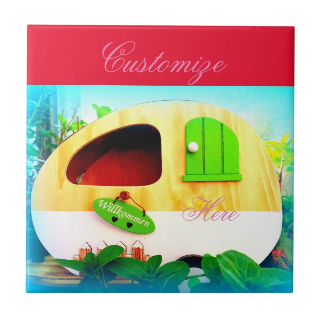 tiny house gypsy caravan tile (Front)