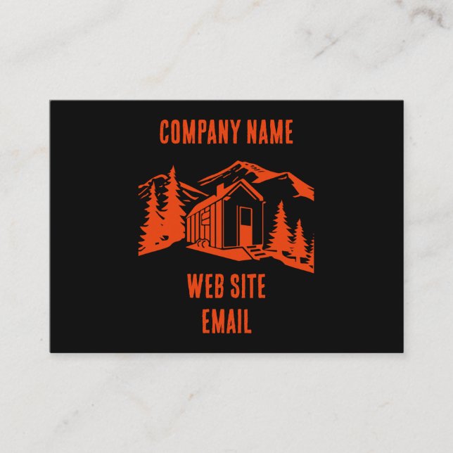 Tiny House Home Decor  Business Card (Front)