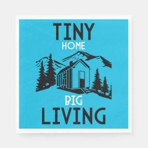 Tiny House Home Decor  Napkin