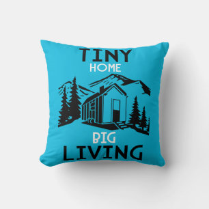 Tiny House Home Decor  Throw Pillow