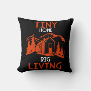 Tiny House Home Decor Throw Pillow