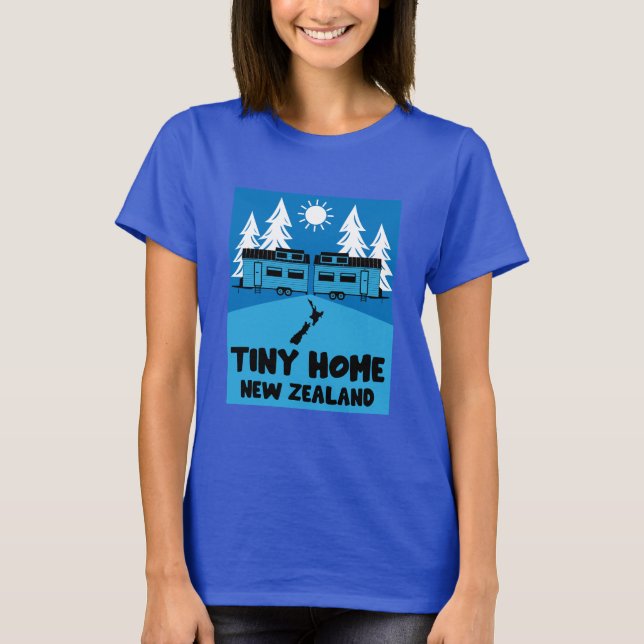 Tiny House Home New Zealand T-Shirt (Front)