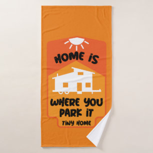 Tiny House Living - Tiny Homes   Bath Towel