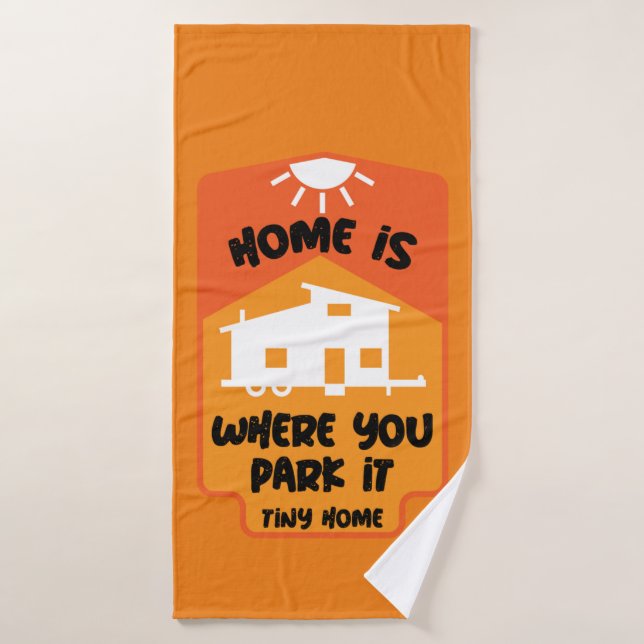 Tiny House Living - Tiny Homes   Bath Towel (Bath Towel)