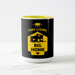Tiny House Living - Tiny Homes    Two-Tone Coffee Mug
