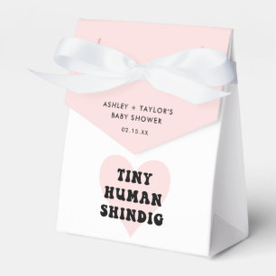 Tiny Human Shindig Baby Shower Favour Box