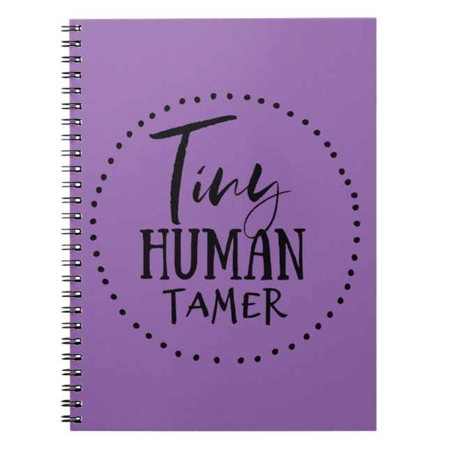Tiny Human Tamer Notebook (Front)