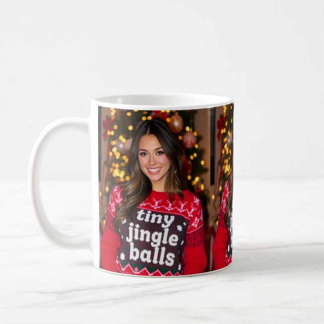 tiny jingle balls coffee mug (Left)