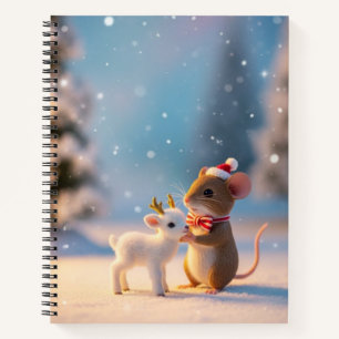 Tiny Joys Of Christmas  Notebook