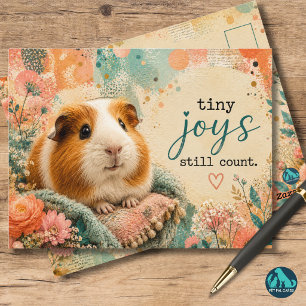 Tiny Joys Still Count Inspirational Postcard