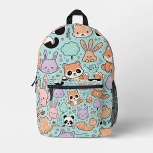Tiny Joys & Tails Printed Backpack