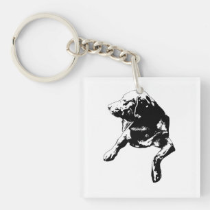 Tiny Keeper Tag, Lab Keychain