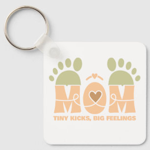 Tiny Kicks, Big Feelings – A Mother's Bond Keychain