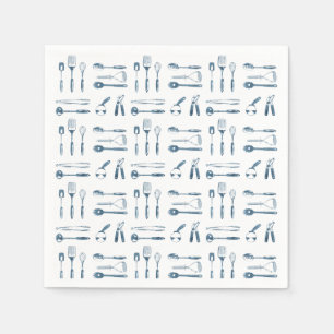 Tiny Kitchen Utensils Napkin