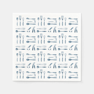 Tiny Kitchen Utensils Napkin