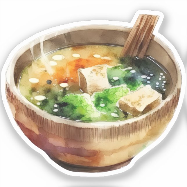 Tiny Korean Soup Art Stickers (Front)