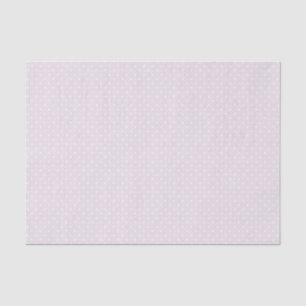 TINY LAVENDER & WHITE POLKA DOTS TISSUE PAPER