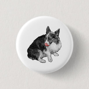 Tiny Lick, Big Ears 1 Inch Round Button