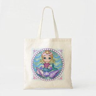 Tiny Mermaid Tote Bag