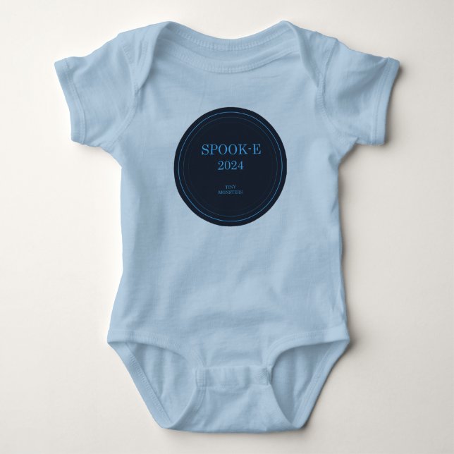 Tiny Monster Baby Outfit Bodysuit (Front)