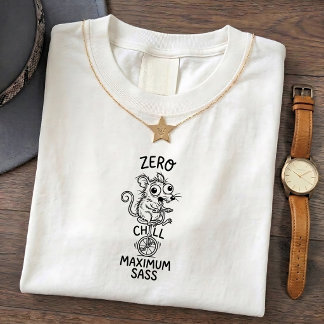 Tiny Mouse Humour Quote T Shirt Funny Sass