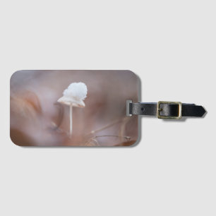 Tiny Mushroom Nature Photo Luggage Tag