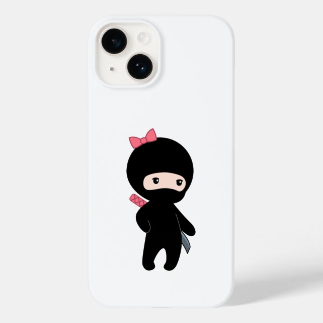 Tiny Ninja Girl Case-Mate iPhone Case (Back)