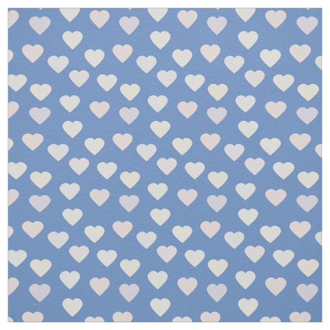 Tiny Pastel Hearts Fabric (Swatch)
