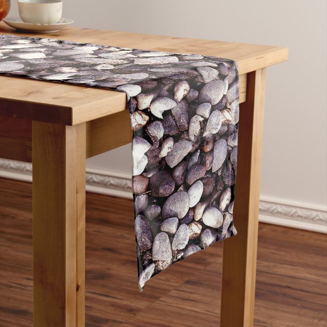 Tiny Pebbles Long Table Runner (In Situ)