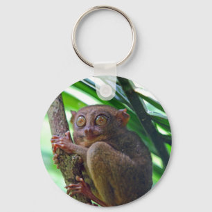 Tiny Philippine tarsier Keychain