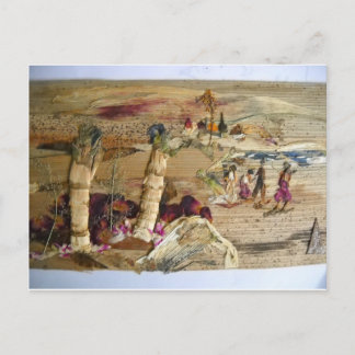 Tiny picnic spot postcard