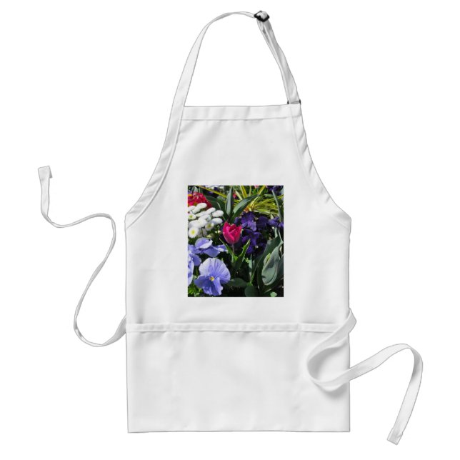 Tiny Pink Tulip Standard Apron (Front)