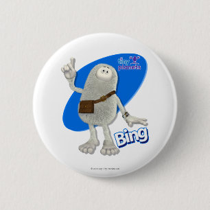 Tiny Planets Bing - A-ha! 2 Inch Round Button